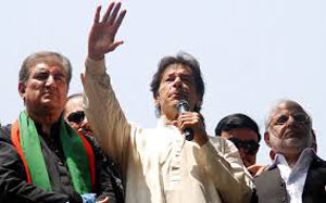 opposition leader Imran Khan